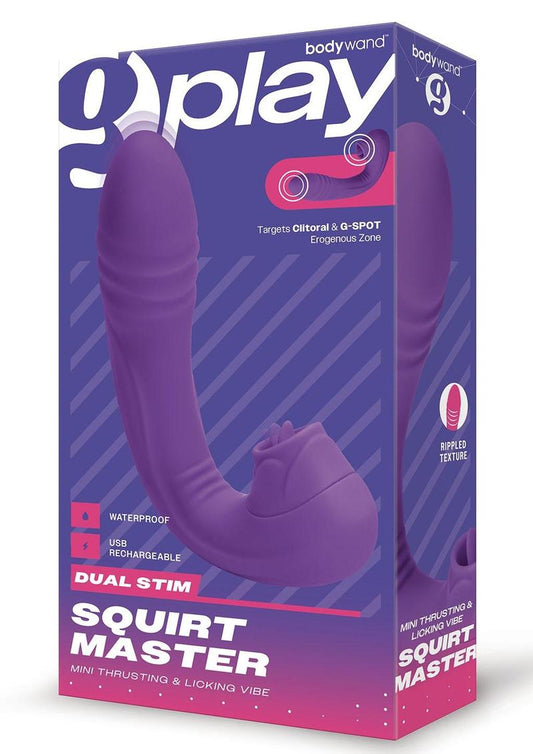 Bodywand G-Play The Thrusting and Licking Vibe - Purple