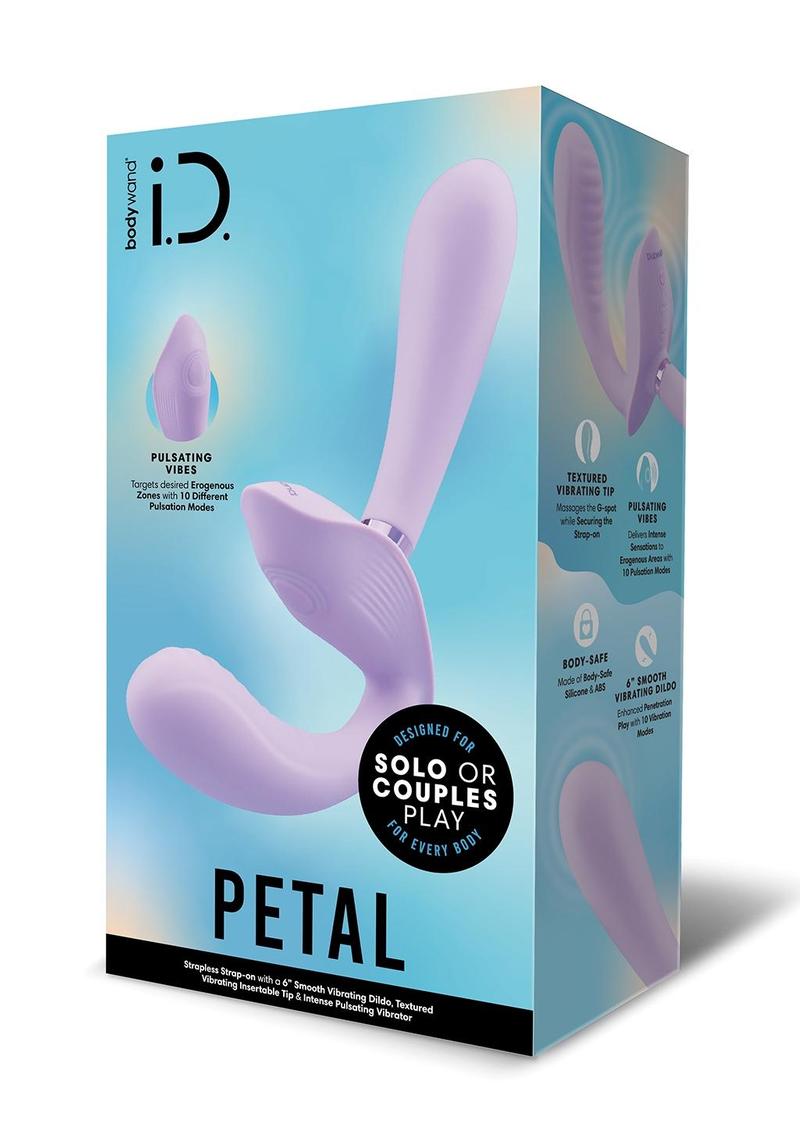 Bodywand I.d. Petal Strap-On - Lilac/Pink