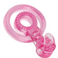 Bodywand Rechargeable Duo Ring W/ Clit Tickler - Pink