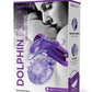 Bodywand Rechargeable Dolphin Ring W/ Ticklers - Purple