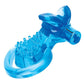 Bodywand Rechargeable Duo Ring W/ Clit Tickler - Blue