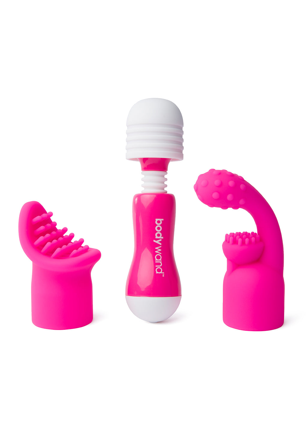 Bodywand USB Rechargeable Mini Wand with Two Attachments